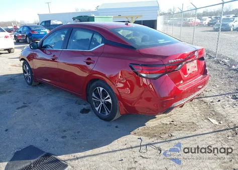 2021 Nissan Sentra Sv Xtronic Cvt из США, поврежденный, VIN 3N1AB8CV1MY317188